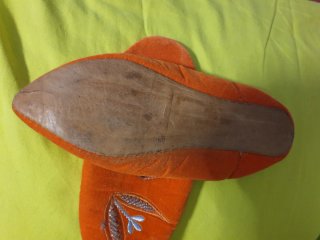 Babouches Marocchine Arancioni Ricamate