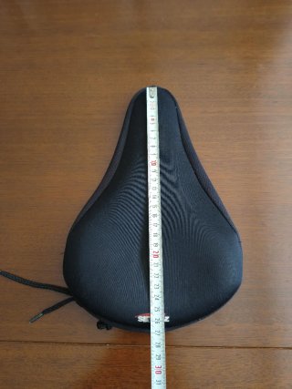 Funda Gel Sillín Bicicleta Negra