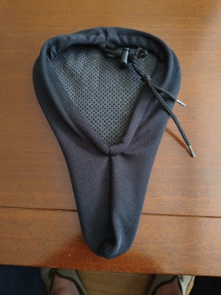 Funda Gel Sillín Bicicleta Negra
