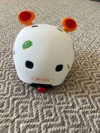 Casco infantil Micro con pegatinas talla 45-52