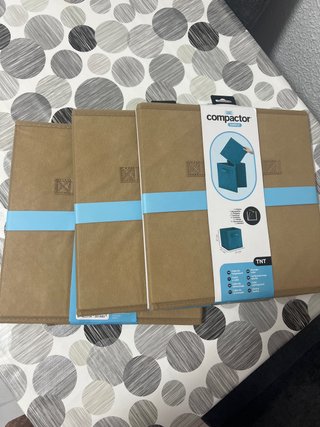 Cajas de almacenaje Compactor TNT (pack 3)