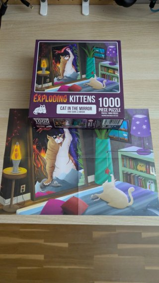 Puzzle Exploding Kittens 1000 Piezas