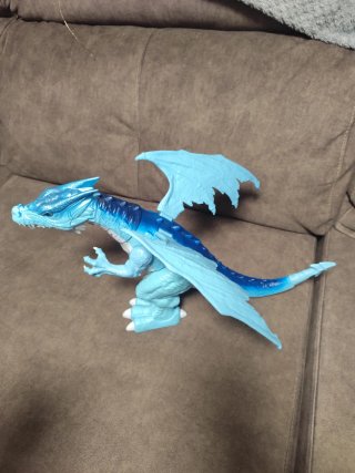 Dragón de Hielo Juguete Azul