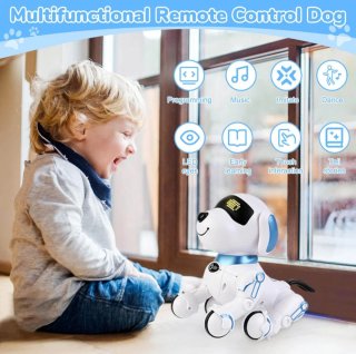 BRITIK Perro Robot juguete interactivo