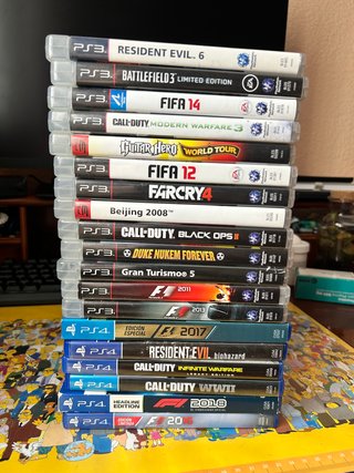 Pack 19 Juegos PS3 y PS4