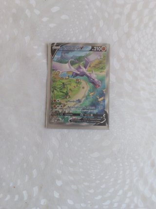Carta Pokémon Aerodactyl V Full Art