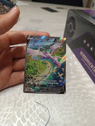 Carta Pokémon Aerodactyl V Full Art