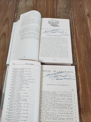 Sagrada Biblia Bover S.I. - Cantera. 1ª ed. 1947