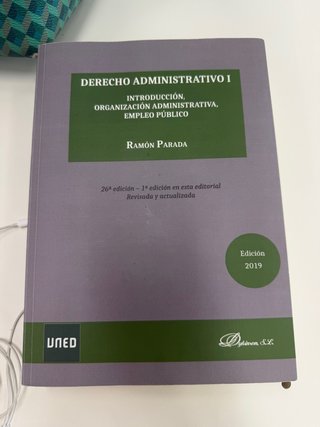 Derecho administrativo Introducción, organizaci...