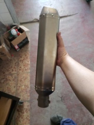 Silencioso Universal 470mm de largo x 51mm