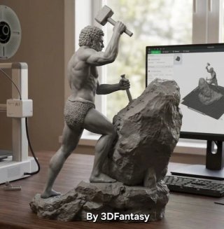 Escultura Hombre