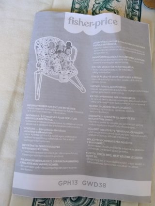 Mecedora para bebé Fisher-Price
