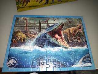 Puzzle Jurassic World Dinosaurios