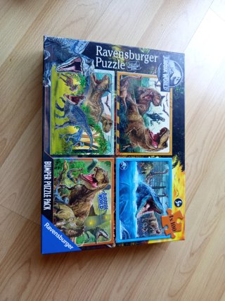 Puzzle Jurassic World Dinosaurios