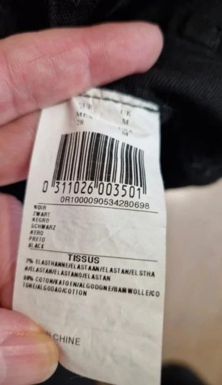 Cazadora Jennyfer Negra Talla M