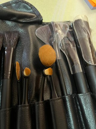 Pack Brochas Maquillaje Profesional Negro