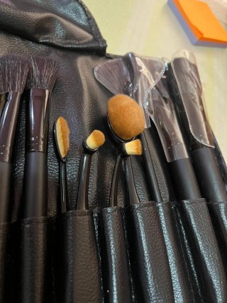 Pack Brochas Maquillaje Profesional Negro
