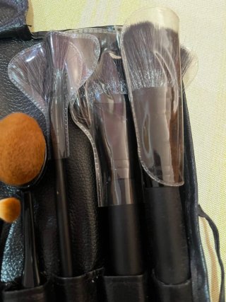 Pack Brochas Maquillaje Profesional Negro
