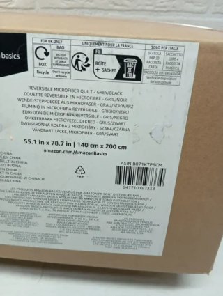 Amazon Basics Edredon Cama 90