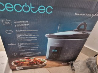 Olla Cocción Lenta Cecotec 5.5L 240W