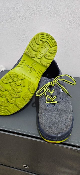 Zapatos de seguridad Robusta grises y azules