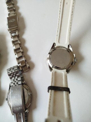 Lote 4 Relojes Casio, Justina, Fóssil y Marea
