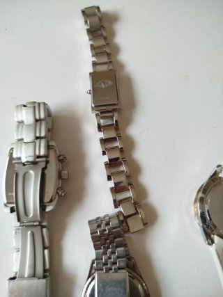 Lote 4 Relojes Casio, Justina, Fóssil y Marea
