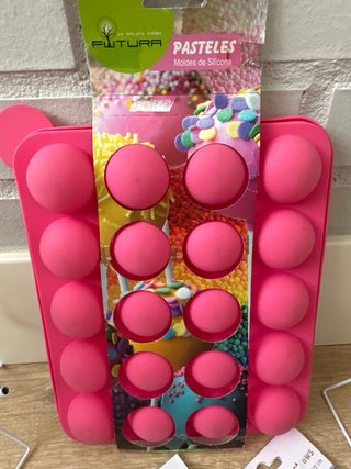 Molde cakepop, palitos y etiquetas