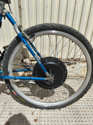 Bicicleta Montaña Aluminio Reconvertida