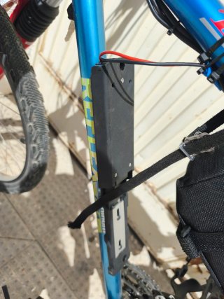 Bicicleta Montaña Aluminio Reconvertida