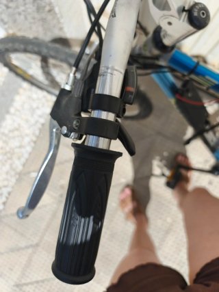 Bicicleta Montaña Aluminio Reconvertida