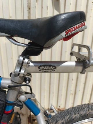 Bicicleta Montaña Aluminio Reconvertida