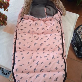 2 sacos para carrito gemelar niña