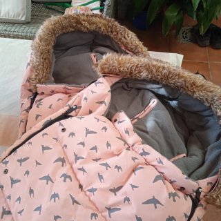 2 sacos para carrito gemelar niña