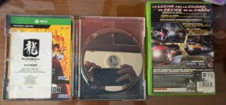 Yakuza Like a Dragon + NFS Carbono Xbox
