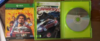 Yakuza Like a Dragon + NFS Carbono Xbox