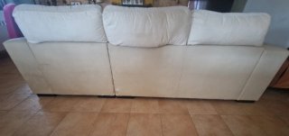 Sofá modular 3 plazas tela beige