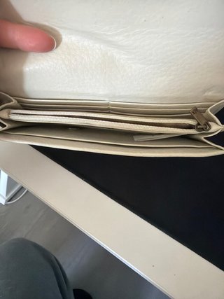 Monedero Armani Exchange Beige/Blanco