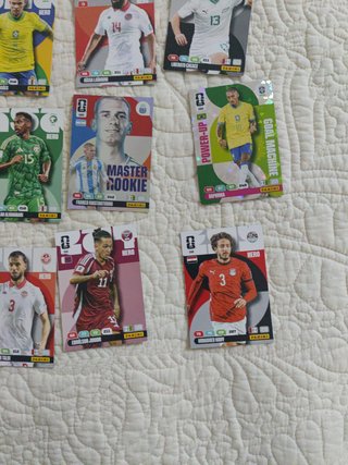 Varios cromos adrenalyn 2026 mundial