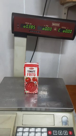 Báscula digital Nixie con pantalla LED