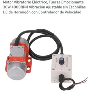 Motor de vibración con regulador