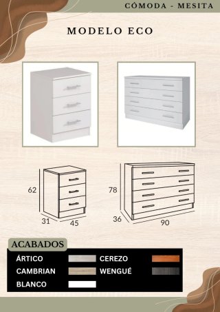 Armario Modelo  4 Puertas y 3puertas y 2 puertas