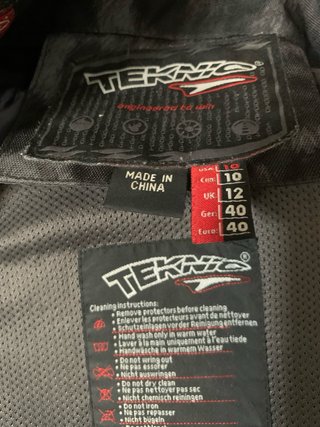 Cazadora moto efecto camuflaje