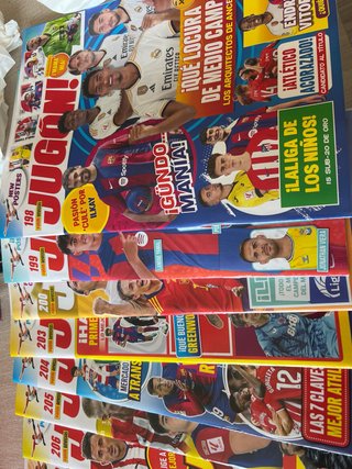 Coleccion revistas jugón  23 diferentes