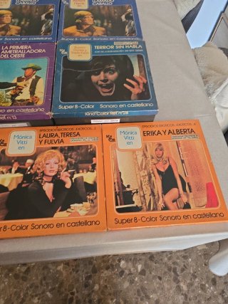 Lote 7 Películas Super 8 Kino Color precio unidad