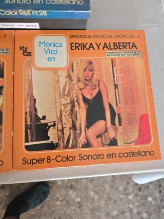 Lote 7 Películas Super 8 Kino Color precio unidad