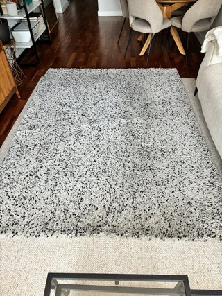 Alfombra Ikea Vindum 170x230cm Gris/Blanco