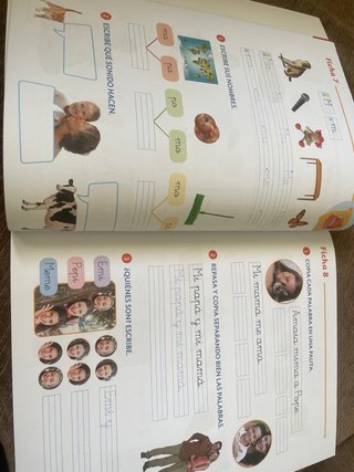 Lengua Castellana 1 Primaria cuaderno Santillana