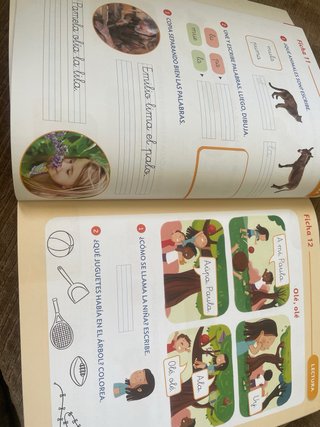 Lengua Castellana 1 Primaria cuaderno Santillana