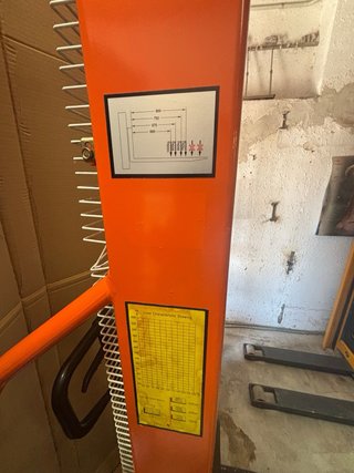 Carretilla elevadora manual 1000kg Sube 1600 mm